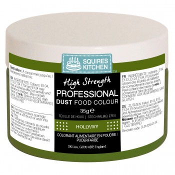SK Professional Food Colour Dust Holly/Ivy Green 35g