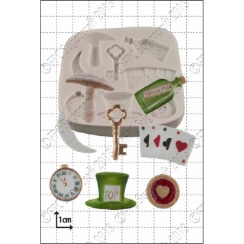 FPC Alice in Wonderland Silicone Mould