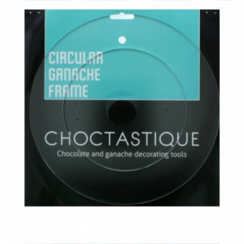 Ganache Frame Choctastique Round 7 inch-17,5cm