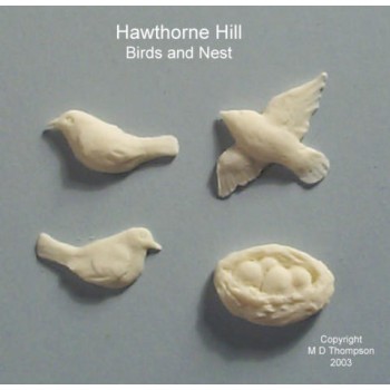 Hawthorne Hill Birds and Nest