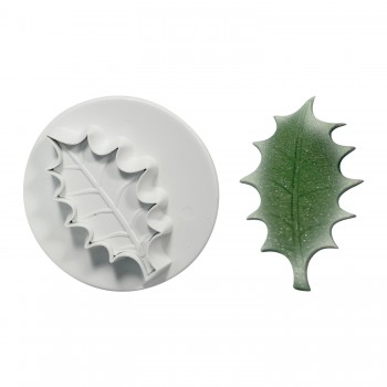 PME Veined Holly Leaf Plunger Cutter XL