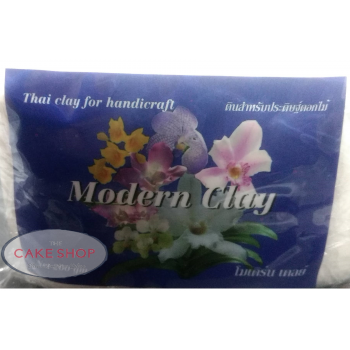 modern, blue, thai, clay, 200g, cold, porselein, porselein, clayflowers, miniature