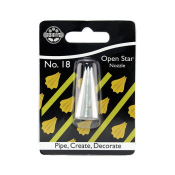 JEM Open Star Nozzle No.18