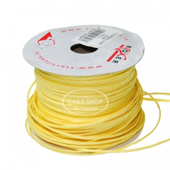 Paper covered wire yellow