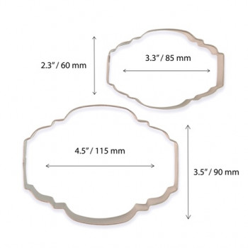 PME, cookie, cake, plaque, plakkaat, cutter, set, koekje, koekjes, koek, metal, metaal, SC62, SC, SC622, 5060543483321