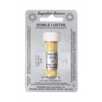 Sugarflair Edible Lustre Colour - Pastel Gold
