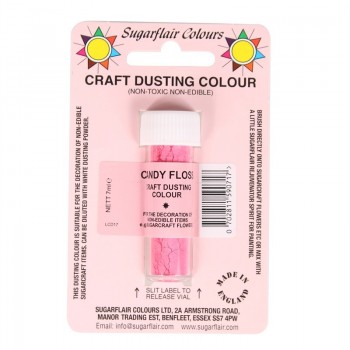 sugarflair, craft, dust, candy, floss, pink, roze, poederkleurstof