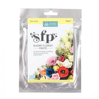 SU01A001-06, SFP, sugarflowerpaste, yellow, squires, sugarflowers, suikerbloemen, gumpaste, lichtgeel, geel, bloempasta, bloemenpasta