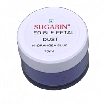 hortensia, hydrangea, blauw, blue, eetbaar, poeder, kleurstof, edible, powder, puder, sugarin, cakedecor, india