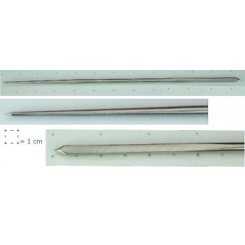 Thin Square & Round Ended Needle - 12 cm