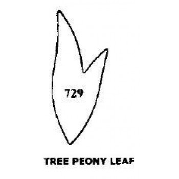 tree, boom, peony, leaf, blad, cutter, uitsteker, TT729, pioen