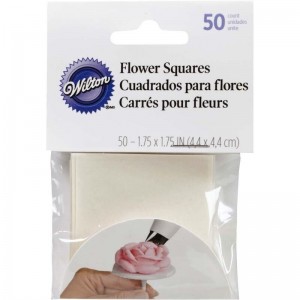 Wilton Pre-cut Icing Flower Making Squares