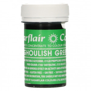 sugarflair, spectral, paste, colour, hot, pink, rose, roze, geconcensugarflair, spectral, paste, colour, ghoulish, ghoul, geest, green, groen, geconcentreerd, 25g, 0634158908255, A148
