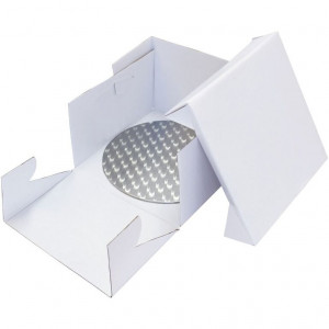 PME 22,5cm Round Cake Drum and Cake Box