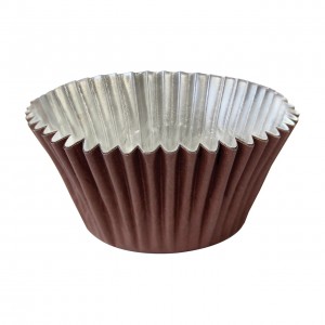 www.cakeshop.nl, foil, caisses, pme, foil, folie, baking, cups, brown, bruin, cupcakes