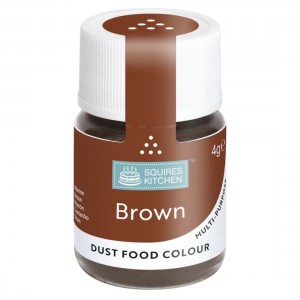 bruin, brown, food, colour, dust, poederkleur, kleurpoeder, CL02A020-09, CL02A020, squires, kitchen, colour, kleur, color