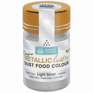 SK Designer Metallic Lustre Dust Light Silver - 4g