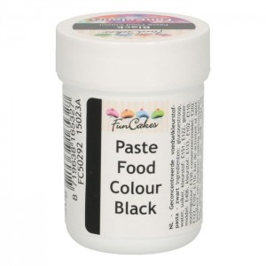 FunCakes FunColours Paste Food Colour - Black 30g