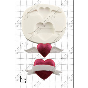 FPC Valentine Hearts Silicone Mould