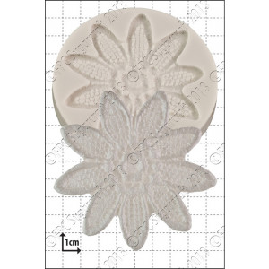 Fleur, Silicone, Mould, bloem, flower, lace, edible, C166, FPC, Sugarcraft