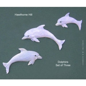Hawthorne Hill Dolphins Set of three