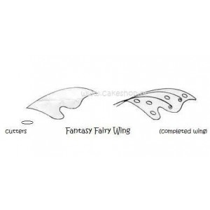 fairy, wing, cutter, holly, products, june, twelves, figure, figurine, wing, fairy, doll, popje, fee