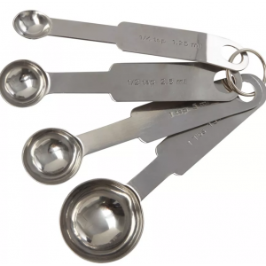 rvs, maatlepels, measuring, spoon