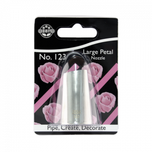 JEM, nozzle, piping, spuitmond, icing, petal, bloemblad, blad, bloem, flower, NZ123, 5060281182159