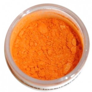 VB, VeeBee, Dust, lustre, Orange, oranje, poederkleurstof, puder, glans, sherbet, powder, poeder, colour, color