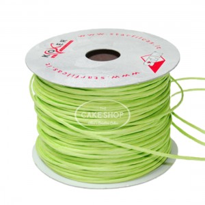 Paper covered wire Apple Green