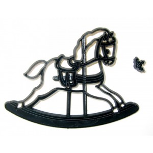 Patchwork Cutters Rocking horse