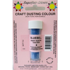 sugarflair, craft, dust, bluebell, blauw, poederkleurstof