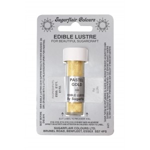 Sugarflair Edible Lustre Colour - Pastel Gold