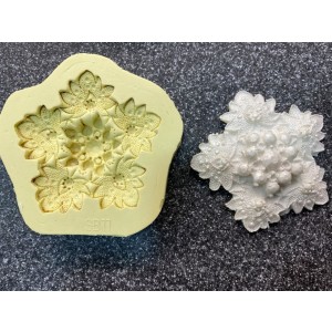 sugar, artistry, snowflake, lace, mould, mold, stephen, benison, winter, ice, christmas