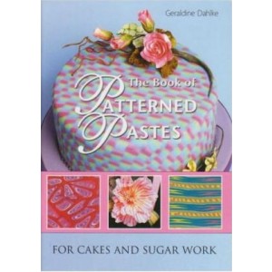 cake, taart, fondant, sugarpaste, sugarwork, pattern, paste, effect, book, geraldine, dahlke