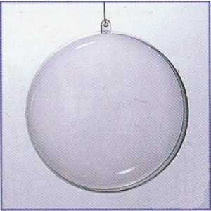 Transparante Plastic Deelbare Bal 160mm