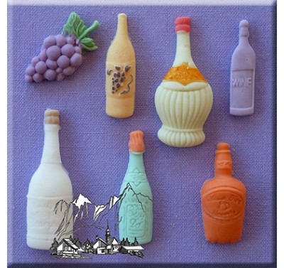 Alphabet Moulds - Assorted Bottles