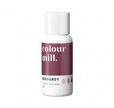 Colour Mill Oil Based Food Colouring 20ml - Burgundy