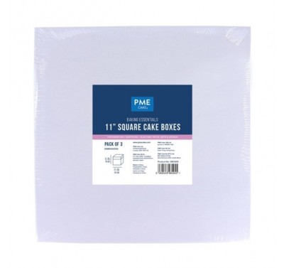 PME Value Cake box 27,5 x 27,5x 15cm - Set of 3