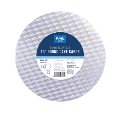 PME Baking Essentials Round Cake Card, Set of 3 Round 25cm