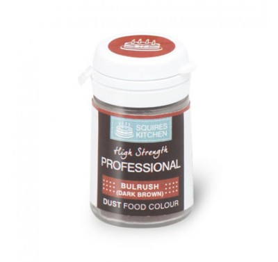 SK Professional Dust Food Colour Bulrush - Dark Brown