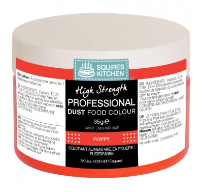 SK Professional Dust Food Colour Poppy - 35g