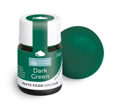 Squires Kitchen Food Colour Paste 20g Dark Green
