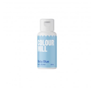 Colour Mill Oil Blend Food Colouring 20ml - Baby Blue