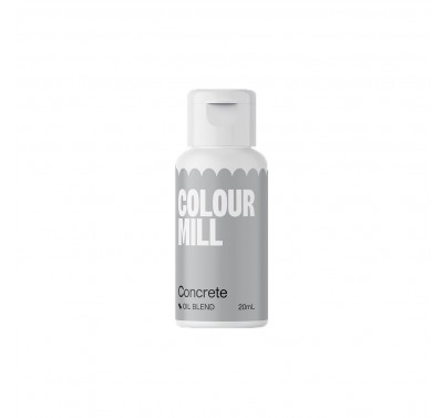 Colour Mill Oil Blend Food Colouring 20ml - Concrete Grey
