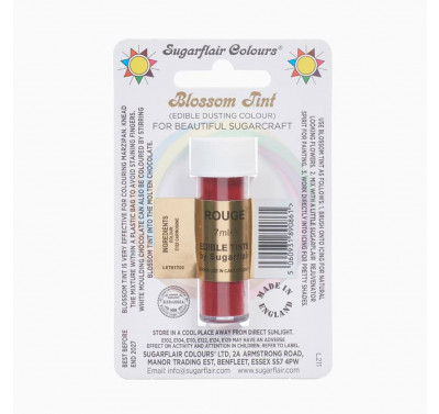 Sugarflair Blossom Tint Edible Dusting Colour - Rouge