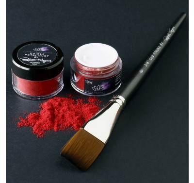 Premium Edible Colouring Dust By Robert Haynes – Intense Red 10ml 