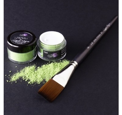 Premium Edible Colouring Dust By Robert Haynes – Subtle Green Lustre 10ml 