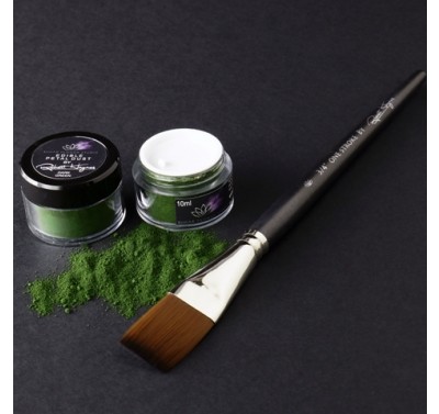 Premium Edible Colouring Dust By Robert Haynes – Dark Green 10ml 