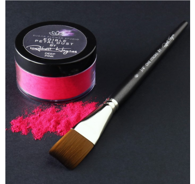 Premium Edible Colouring Dust By Robert Haynes – Deep Pink 50ml 
